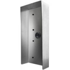 Doorbird Protective-Hood for D2102V / D2103V Video Door Stations, stainless steel V4A, brushed, for in use with surface mounting housing